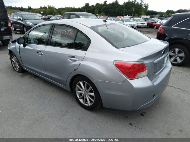 2012 SUBARU IMPREZA SEDAN 2.0I PREMIUM VIN: JF1GJAC63CH015587