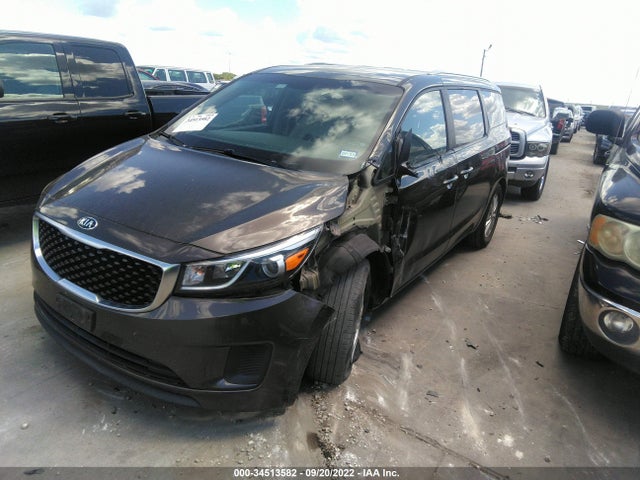 KIA SEDONA LX 2016 KNDMB5C18G6142326 Image 2