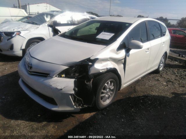JTDZN3EU7EJ011097 Toyota Prius V Three