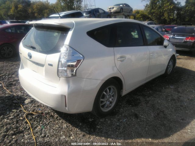 JTDZN3EU7EJ011097 Toyota Prius V Three