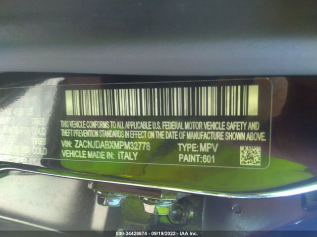 ZACNJDABXMPM32778 Jeep Renegade Sport