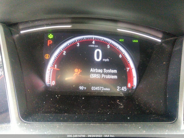 2019 HONDA CIVIC SEDAN SPORT VIN: 2HGFC2F85KH505218