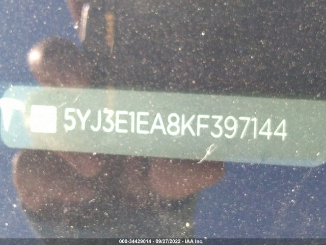Tesla Model 3 Range 2019 5YJ3E1EA8KF397144 Image 10