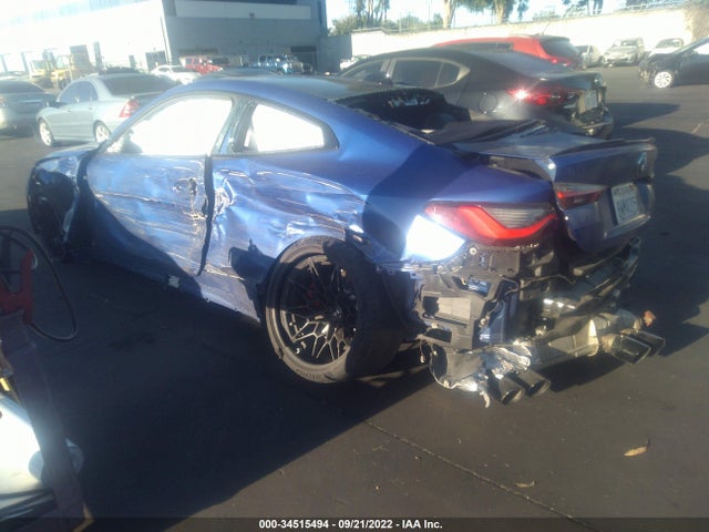 2021 BMW M4, VIN: WBS33AZ04MCG44825