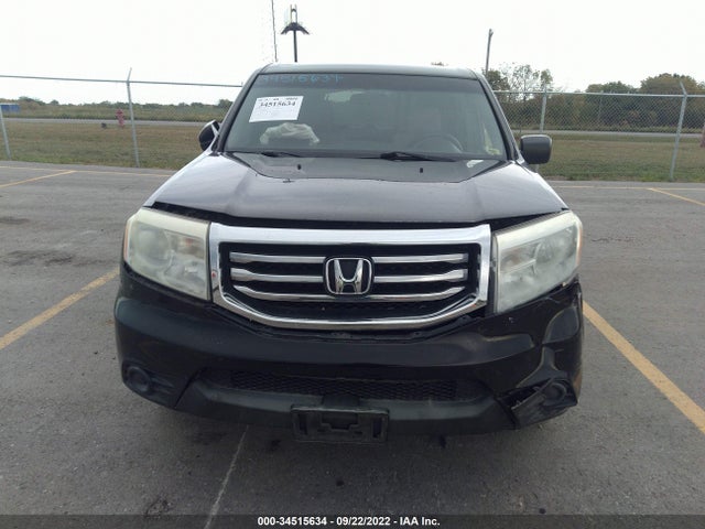 2012 HONDA PILOT LX VIN: 5FNYF3H24CB004566