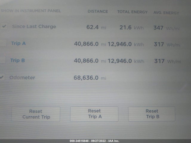 Tesla MODEL S 2015 5YJSA1E27FF120085 Image 8