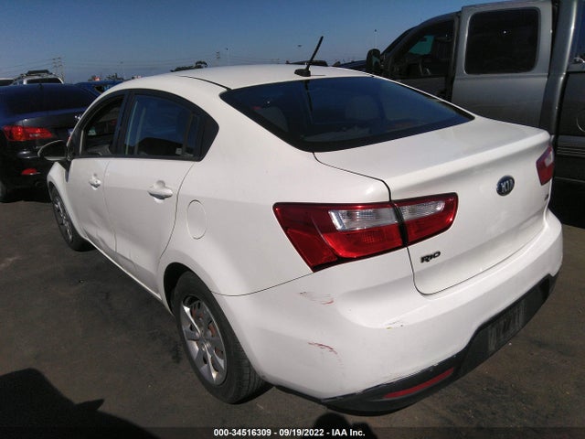 KIA RIO LX 2014 KNADM4A34E6352022 Image 3