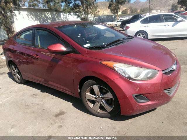 2013 HYUNDAI ELANTRA GLS VIN: 5NPDH4AE5DH258180