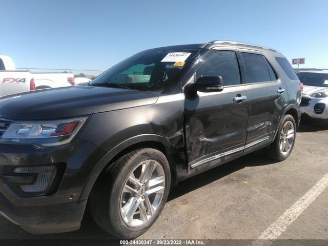 2017 FORD EXPLORER LIMITED VIN: 1FM5K7FH6HGD98657