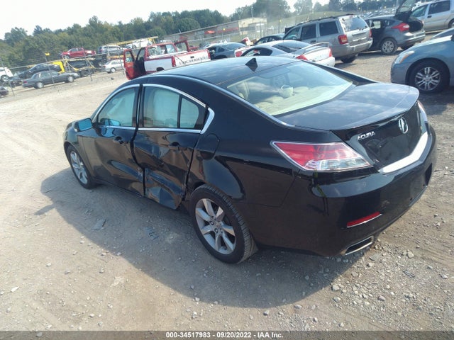 2012 ACURA TL TECH AUTO VIN: 19UUA8F54CA035480