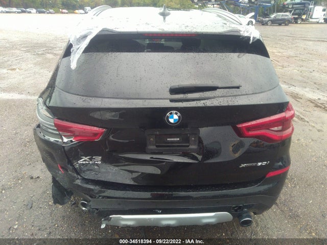 2021 BMW X3 XDRIVE30I VIN: 5UXTY5C0XM9E60851