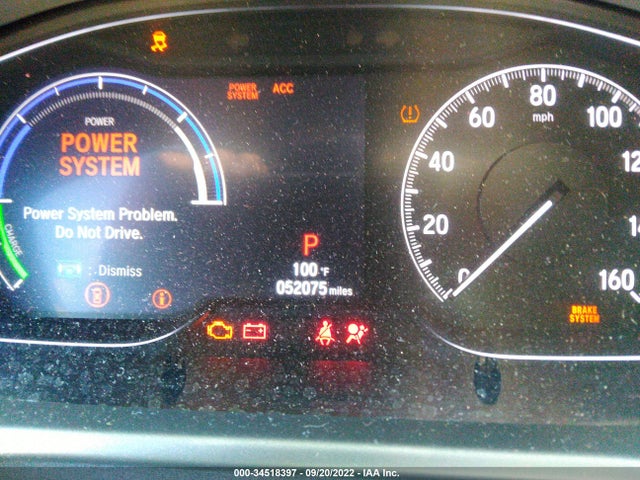 2018 HONDA ACCORD HYBRID TOURING VIN: 1HGCV3F94JA005396