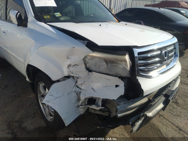 2013 HONDA PILOT EX-L VIN: 5FNYF3H5XDB019567