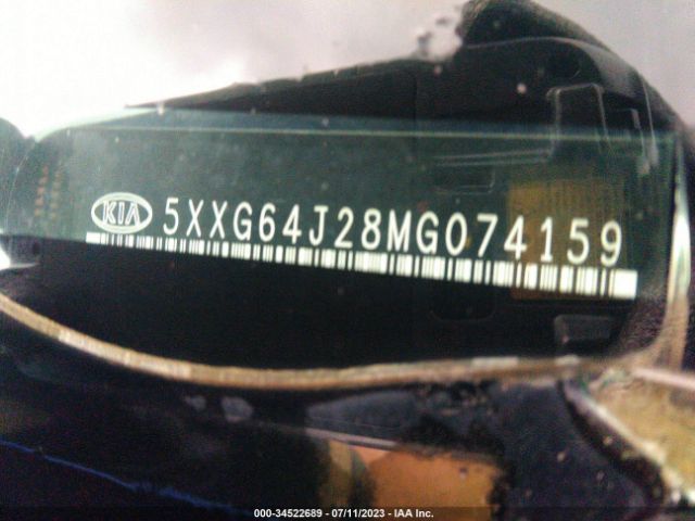 5XXG64J28MG074159 KIA K5 Gt-line