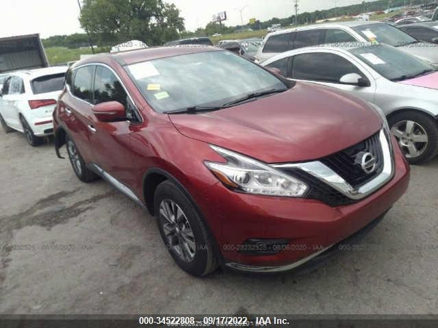 2015 NISSAN MURANO S VIN: 5N1AZ2MH1FN213682
