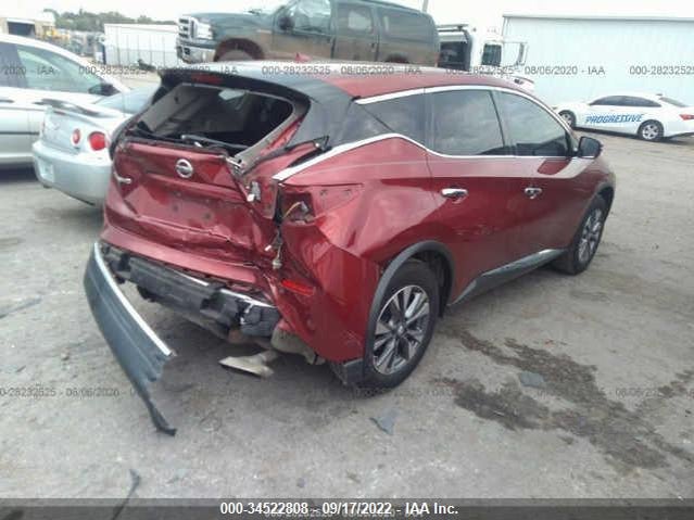 2015 NISSAN MURANO S VIN: 5N1AZ2MH1FN213682