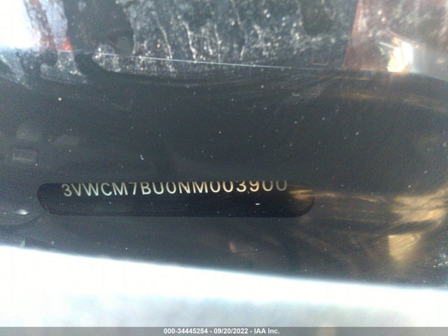 2022 Volkswagen Jetta, VIN: 3VWCM7BU0NM003900