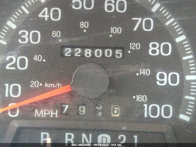 1998 FORD F-150 VIN: 1FTZX1729WKB17461