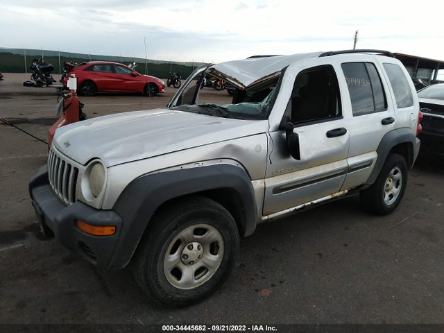 2004 JEEP LIBERTY SPORT VIN: 1J4GL48K24W181232
