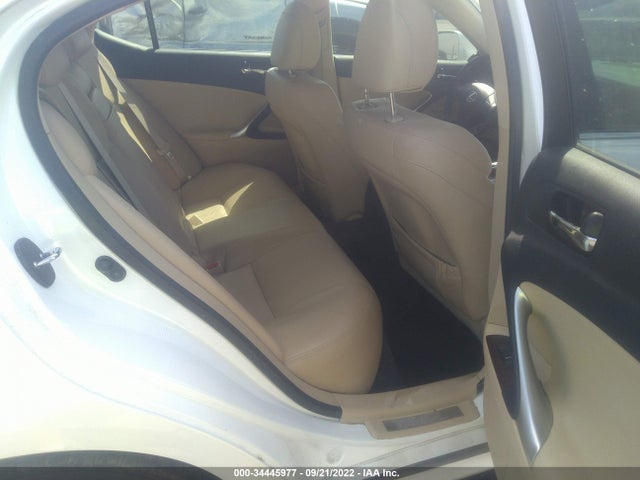 2008 LEXUS IS 250 VIN: JTHCK262485026450