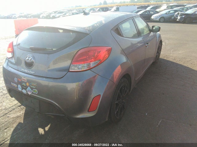 2013 HYUNDAI VELOSTER W/BLACK INT VIN: KMHTC6AD2DU170668