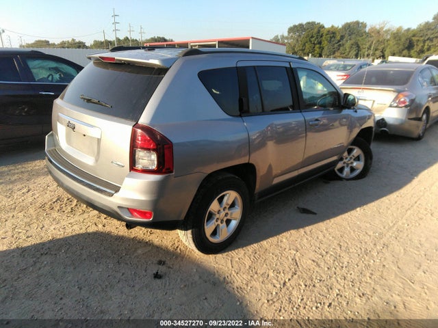 2016 JEEP COMPASS LATITUDE VIN: 1C4NJCEA9GD705310