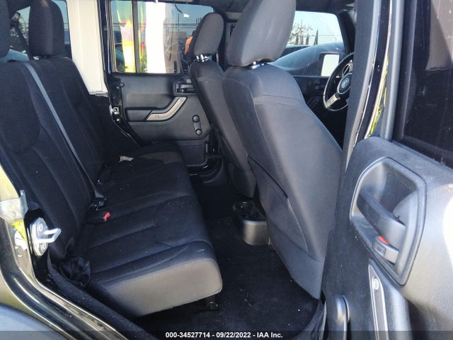2018 JEEP WRANGLER JK UNLIMITED SPORT VIN: 1C4BJWDGXJL812762