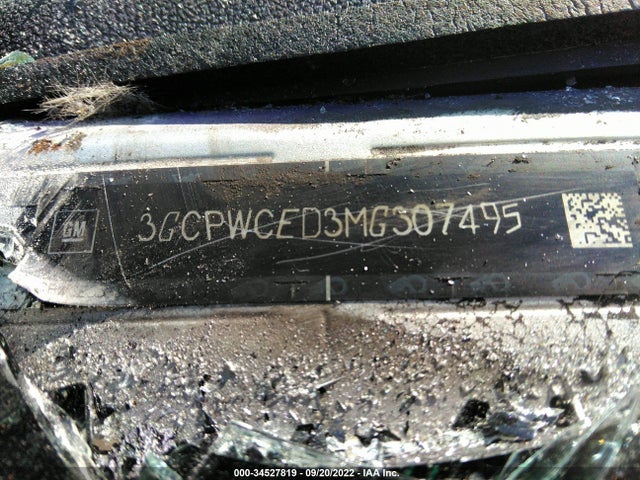 Chevrolet Silverado 1500 Lt 2021 3GCPWCED3MG307495 Image 9