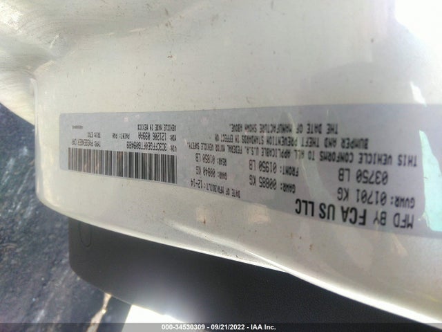 2015 Fiat 500e, VIN: 3C3CFFGE0FT609489