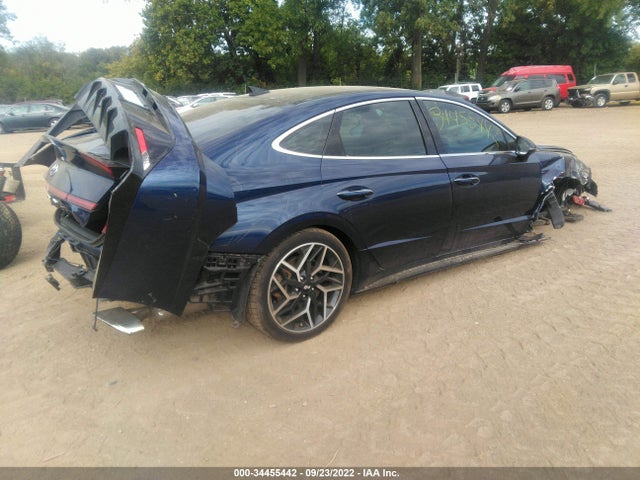 2021 HYUNDAI SONATA N LINE VIN: 5NPEK4JC9MH130710