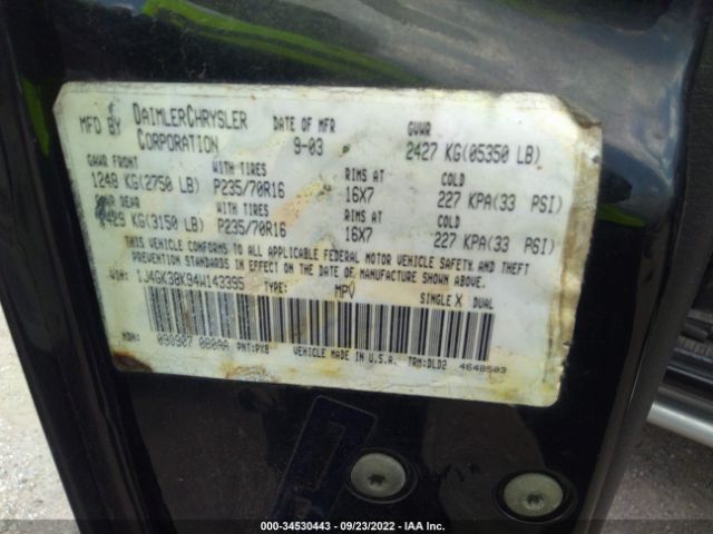 1J4GK38K94W143395 Jeep Liberty Renegade