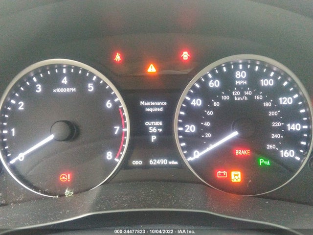 2013 LEXUS ES 350 4DR SDN VIN: JTHBK1GG4D2047570