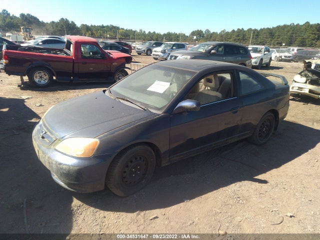 2002 HONDA CIVIC EX VIN: 1HGEM22992L015407