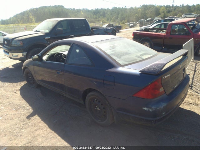 2002 HONDA CIVIC EX VIN: 1HGEM22992L015407