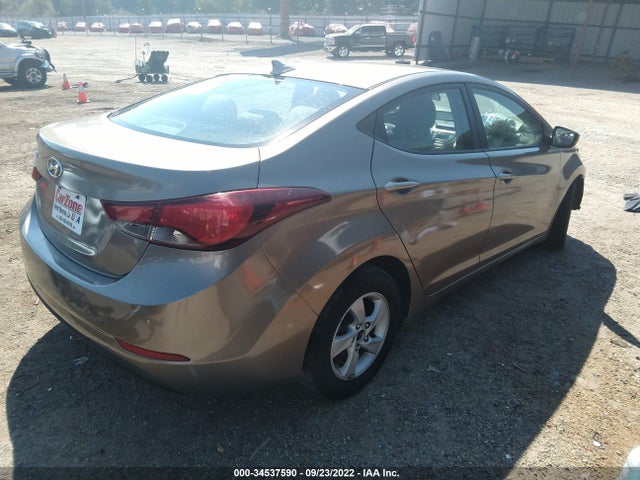 Hyundai ELANTRA SE 2015 5NPDH4AE5FH635139 Image 4
