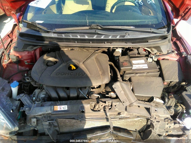2013 HYUNDAI ELANTRA GLS VIN: 5NPDH4AE2DH349536
