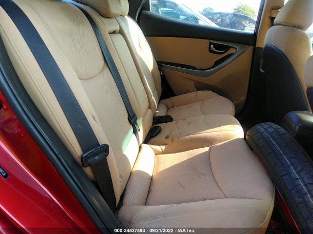 2013 HYUNDAI ELANTRA GLS VIN: 5NPDH4AE2DH349536