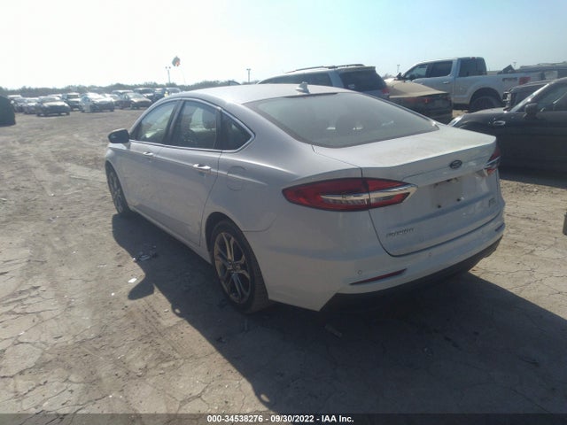 Продаж на аукціоні авто 2019 Ford Fusion Sel, vin: 3FA6P0CD7KR233581, номер лоту: 34538276