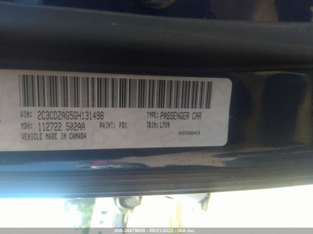2C3CDZAG5GH131498 Dodge Challenger Sxt