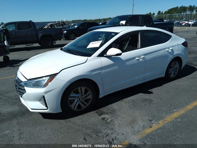 2019 HYUNDAI ELANTRA SEL VIN: 5NPD84LF9KH466453