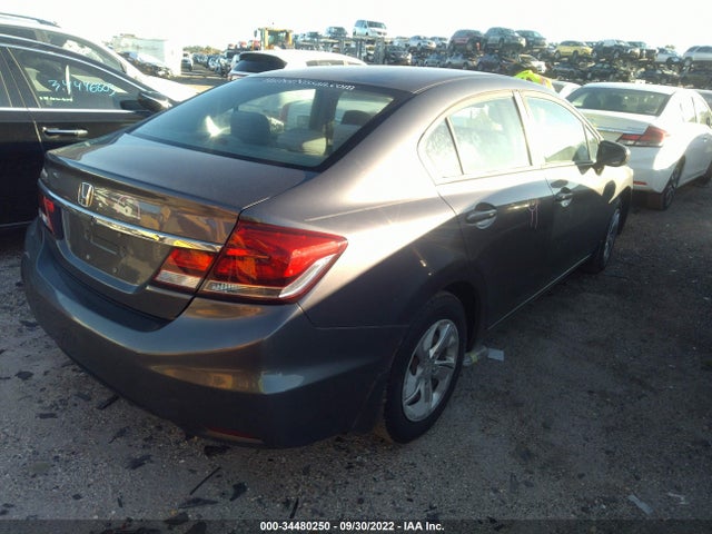Honda Civic Sedan Lx 2014 19XFB2F5XEE040510 Image 4
