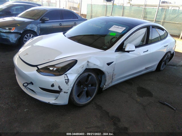 Tesla MODEL 3 2022 5YJ3E1EA7NF249748 Image 2