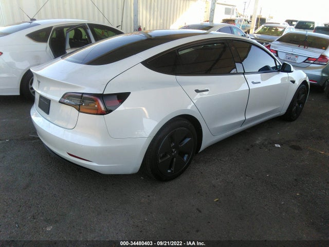Tesla MODEL 3 2022 5YJ3E1EA7NF249748 Image 4
