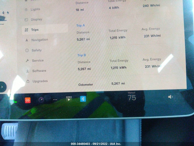 Tesla MODEL 3 2022 5YJ3E1EA7NF249748 Image 7