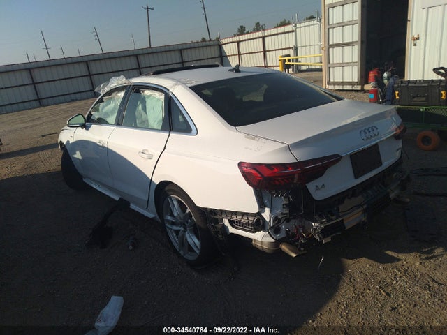 2022 Audi A4, VIN: WAUEAAF47NN008557