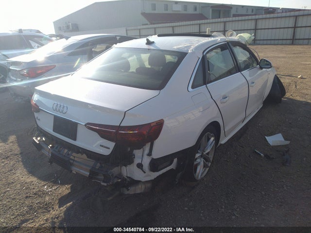2022 Audi A4, VIN: WAUEAAF47NN008557