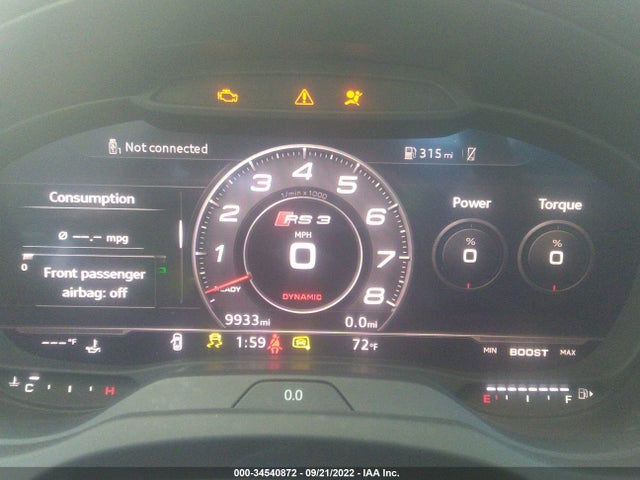 2019 Audi RS 3, VIN: WUABWGFF7KA903371
