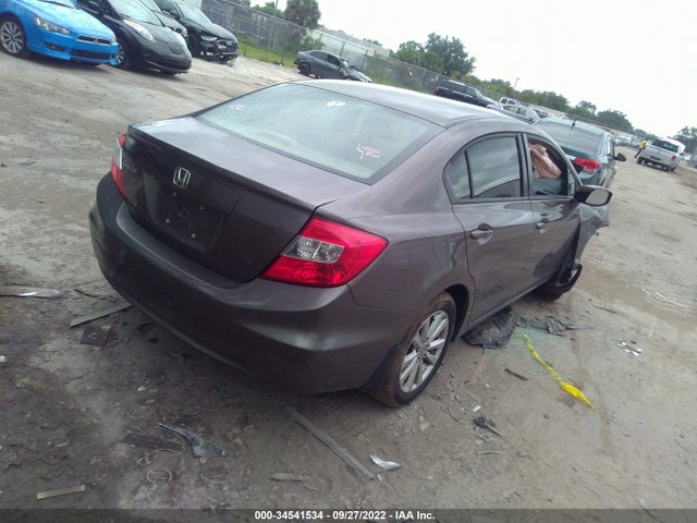 2012 HONDA CIVIC SDN EX VIN: 19XFB2F81CE041262