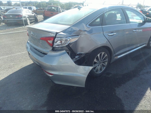 2015 HYUNDAI SONATA 2.4L SPORT VIN: 5NPE34AF0FH228812
