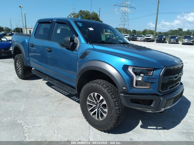 2020 FORD F-150 RAPTOR VIN: 1FTFW1RGXLFB99509